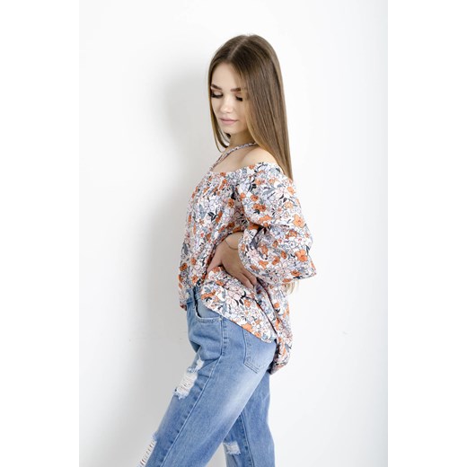 Olika bluzka damska z dekoltem typu hiszpanka boho