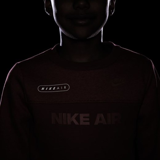 Bluza dresowa dla dużych dzieci (chłopców) Nike Air - Czerwony Nike L Nike poland