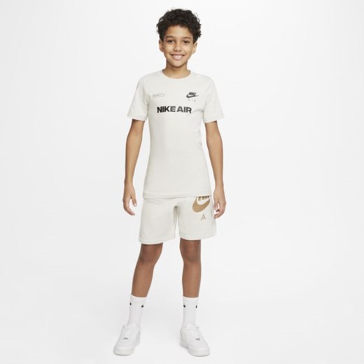 T-shirt dla dużych dzieci (chłopców) Nike Air - Szary Nike XL Nike poland