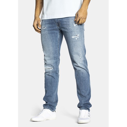 Spodnie jeansowe męskie niebieskie Replay M914Y-5739 Replay 36/32 Sneaker Peeker