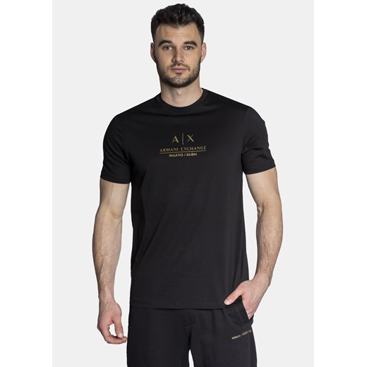 Koszulka męska czarna Armani Exchange 3LZTNB ZJ9AZ 02DX Armani Exchange M wyprzedaż Sneaker Peeker