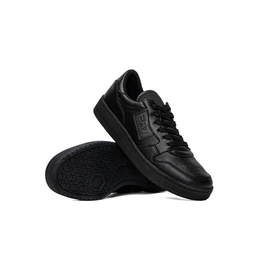 Sneakersy męskie czarne EA7 Emporio Armani X8X086 XK221 R926 Emporio Armani 43 1/3 Sneaker Peeker