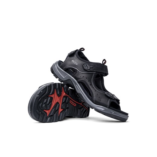 Sandały męskie czarne Ecco Andes II M Sandal 069564-59760 Ecco 45 Sneaker Peeker wyprzedaż