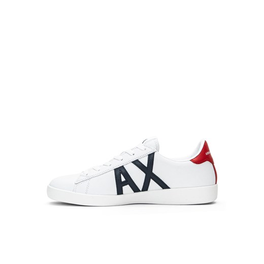 Sneakersy męskie białe Armani Exchange XUX016 XCC71 M476 Armani Exchange 44 Sneaker Peeker