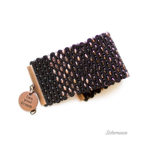 Freya bransoleta sutasz trendsetterka-com czarny glamour