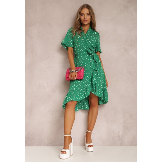 Zielona Sukienka Meleris ze sklepu Renee odzież w kategorii Sukienki - zdjęcie 134147953