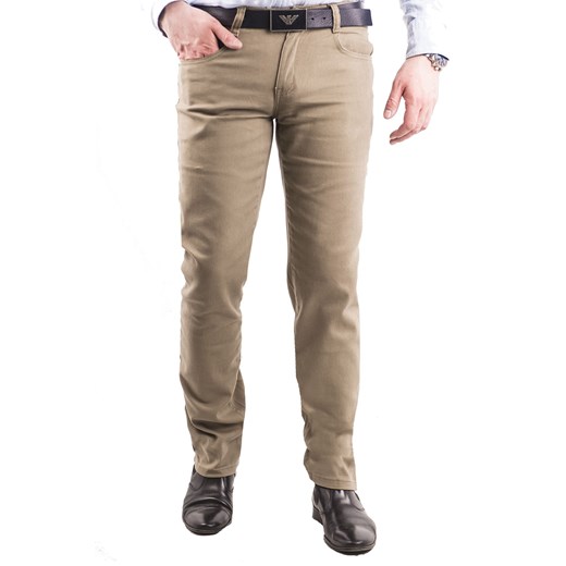 chinosy spodnie męskie 6810 ze sklepu Risardi w kategorii Spodnie męskie - zdjęcie 134184870