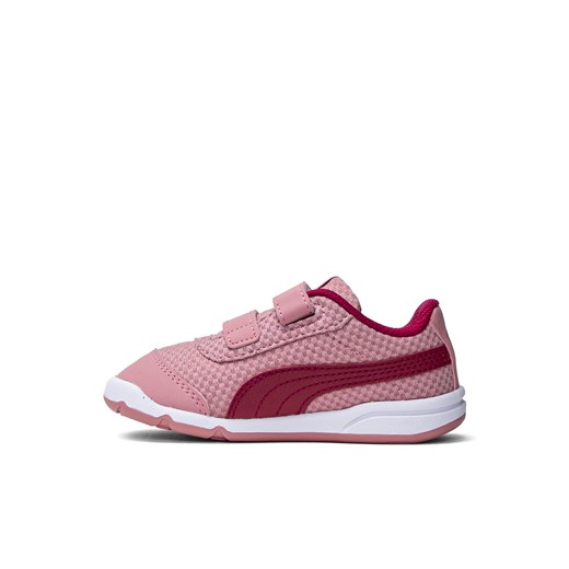 Buty sportowe dziecięce różowe Puma Stepfleex 2 Mesh VE V Inf Puma 21 Sneaker Peeker