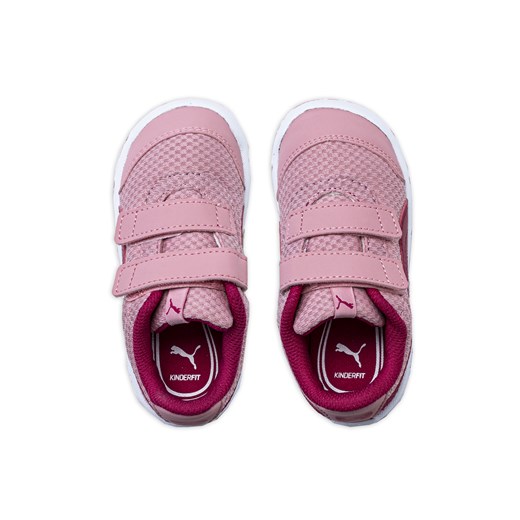 Buty sportowe dziecięce różowe Puma Stepfleex 2 Mesh VE V Inf Puma 24 Sneaker Peeker