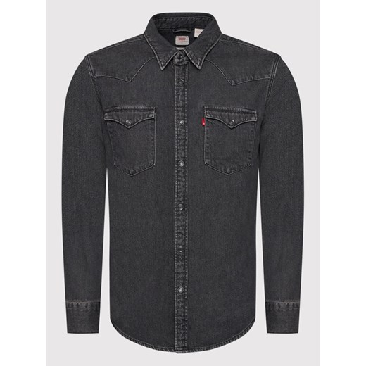 Koszula jeansowa Barstow Western 85744-0038 Czarny Standard Fit M MODIVO