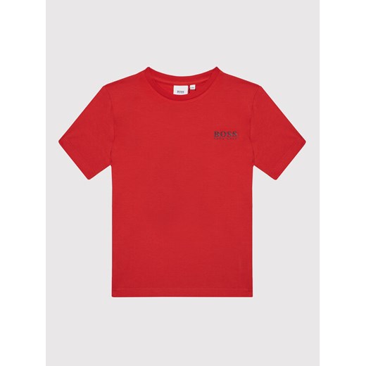 T-Shirt J25L53 S Czerwony Regular Fit 12Y wyprzedaż MODIVO