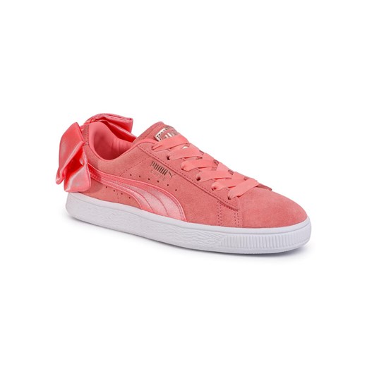 Sneakersy Suede Bow Wn's 367317 01 Różowy Puma 37_5 promocyjna cena MODIVO