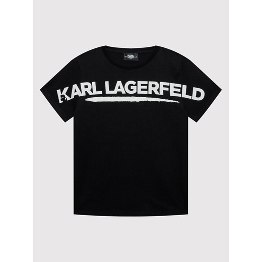 T-Shirt Z25336 S Czarny Regular Fit Karl Lagerfeld 6Y MODIVO