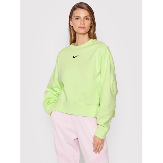 Bluza Sportswear Collection Essentials DJ7665 Zielony Oversize Nike S MODIVO