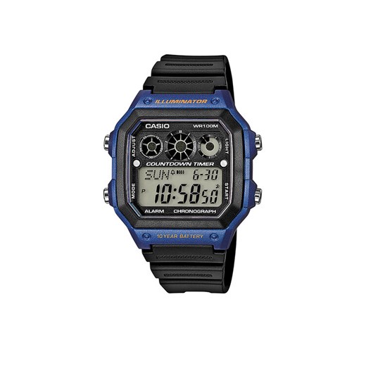 Zegarek AE-1300WH-2AVEF Czarny Casio 00 MODIVO promocyjna cena