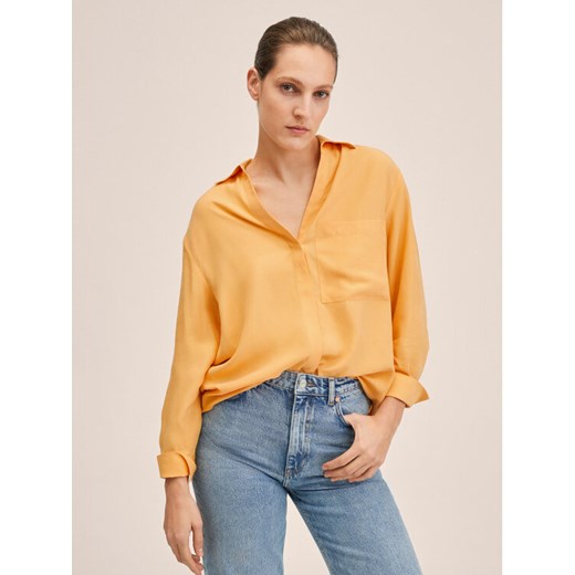 Koszula Limone 27075767 Pomarańczowy Oversize Mango L MODIVO