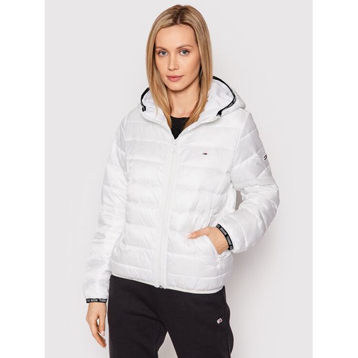 Kurtka puchowa Quilted DW0DW09350 Biały Relaxed Fit Tommy Jeans S MODIVO