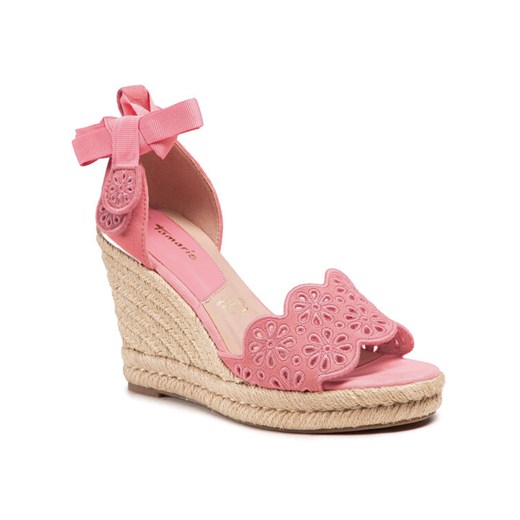 Espadryle 1-28393-26 Różowy Tamaris 39 MODIVO wyprzedaż