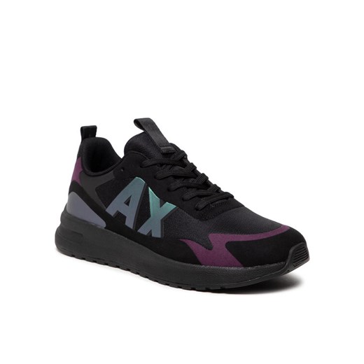 Sneakersy XUX114 XV514 K604 Czarny Armani Exchange 41 wyprzedaż MODIVO