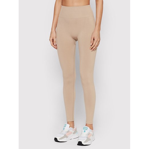 Legginsy V2RB21 ZZ04S Beżowy Slim Fit Guess M_L MODIVO