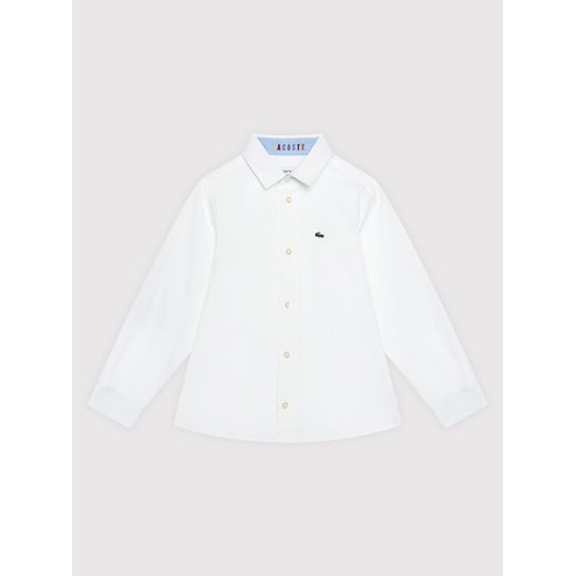 Koszula CJ8077 Biały Regular Fit Lacoste 6A MODIVO
