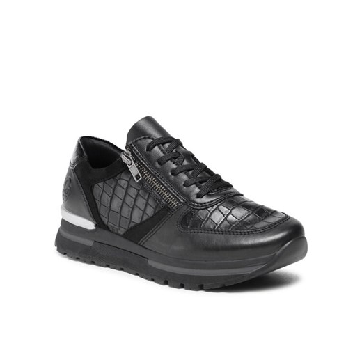 Sneakersy N7811-00 Czarny Rieker 36 MODIVO promocja