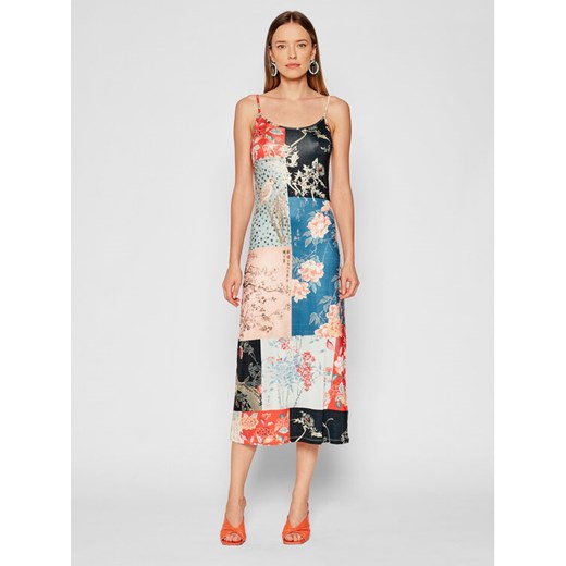 Sukienka codzienna Matsue 21WWVK63 Kolorowy Slim Fit Desigual L wyprzedaż MODIVO