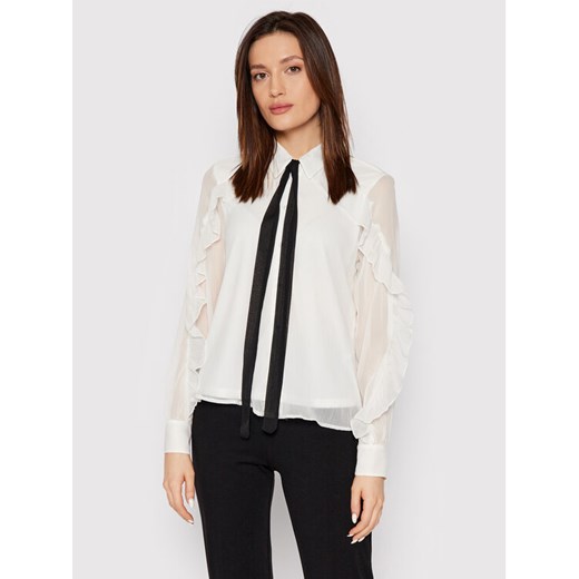 Koszula Brielle 10268336 Biały Regular Fit Vero Moda S MODIVO