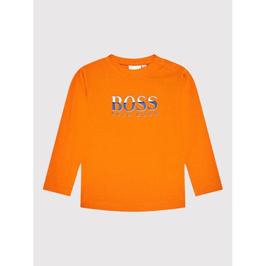 Bluzka J05871 M Pomarańczowy Regular Fit 12M okazyjna cena MODIVO