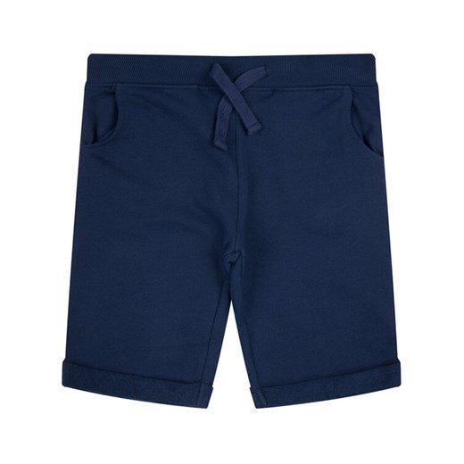 Szorty materiałowe L93Q25 K5WK0 Granatowy Regular Fit Guess 14Y MODIVO