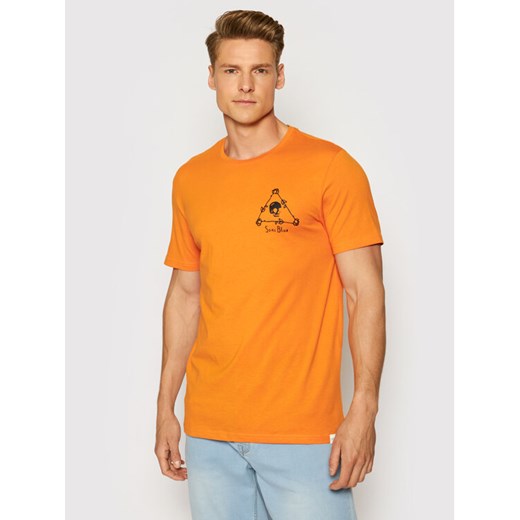 T-Shirt Turner 22019658 Pomarańczowy Slim Fit Only & Sons S okazyjna cena MODIVO