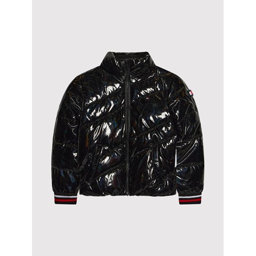 Kurtka puchowa Gloss Flag KG0KG05967 D Czarny Tommy Hilfiger 10 wyprzedaż MODIVO