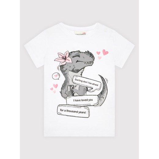 T-Shirt ZC1143237EVG Biały Regular Fit 92 MODIVO
