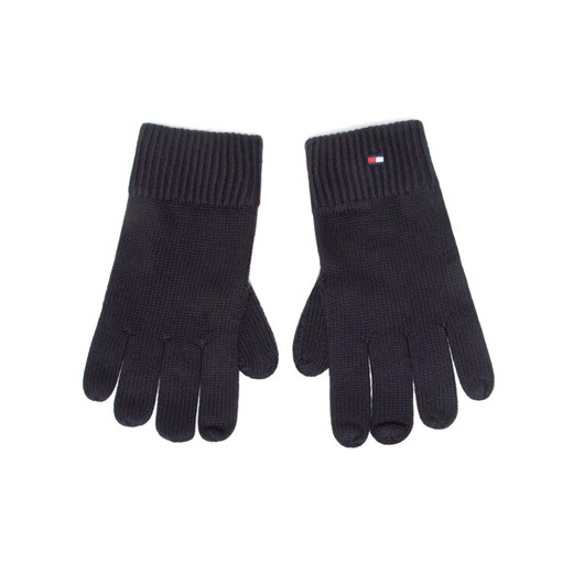 Rękawiczki Męskie Pima Cotton Gloves AM0AM06591 Czarny Tommy Hilfiger 00 MODIVO wyprzedaż