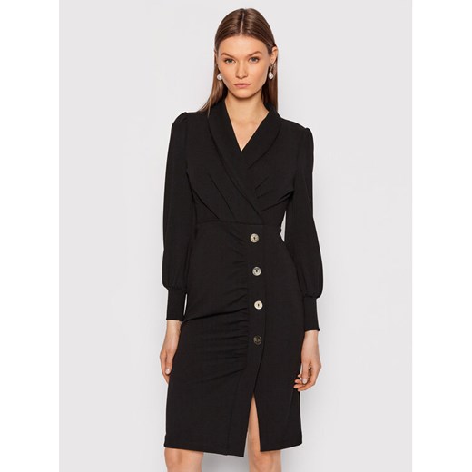 Sukienka koktajlowa CFC0106100003 Czarny Slim Fit Rinascimento M MODIVO wyprzedaż