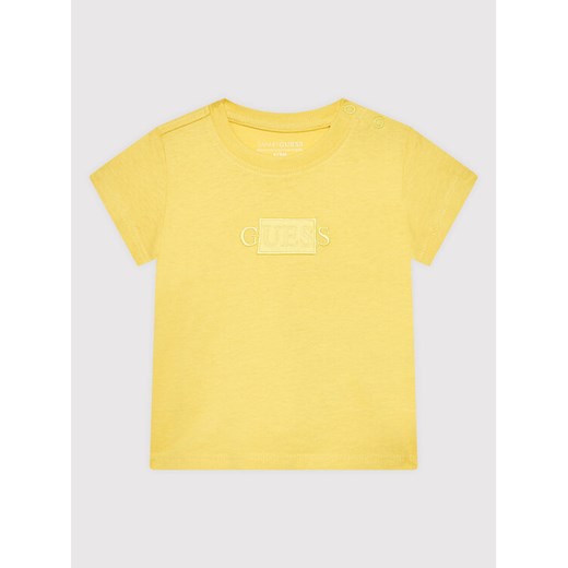 T-Shirt H2GI01 I3Z11 Żółty Regular Fit Guess 18M MODIVO