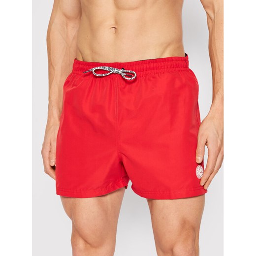 Szorty kąpielowe Remo PMB10328 Czerwony Regular Fit Pepe Jeans XL MODIVO