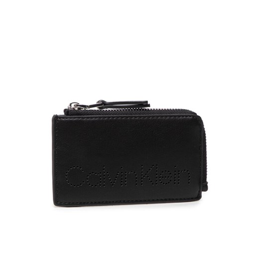 Etui na karty kredytowe Ck Set Cardholder W/Zip K60K609192 Czarny Calvin Klein 00 MODIVO