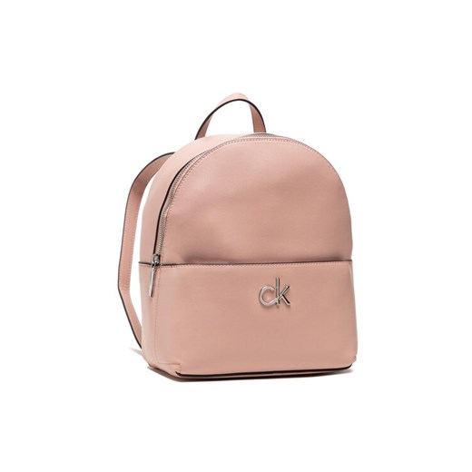 Plecak Round Bp W/Pckt Sm K60K608557 Różowy Calvin Klein 00 promocyjna cena MODIVO