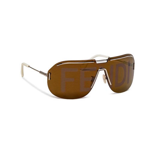 Okulary przeciwsłoneczne FF M0098/S Złoty Fendi 00 wyprzedaż MODIVO