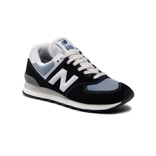 Sneakersy ML574HF2 Granatowy New Balance 44 okazja MODIVO