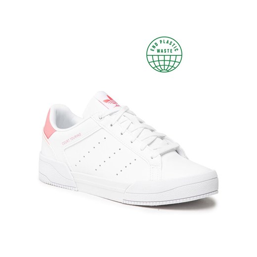 Buty Court Tourino J H00765 Biały 35_5 promocyjna cena MODIVO