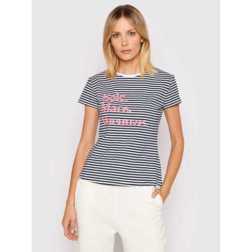 T-Shirt Sole Mare Vacanze Kolorowy Slim Fit Drivemebikini S MODIVO