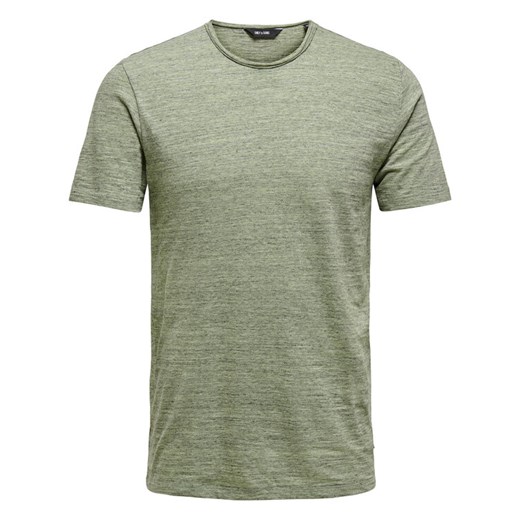 T-Shirt Albert Life 22005108 Zielony Regular Fit Only & Sons S promocyjna cena MODIVO