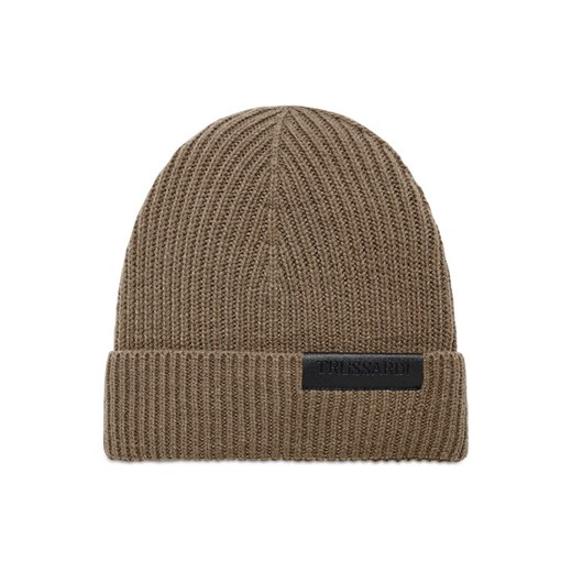 Czapka Beanie Logo 57Z00184 Szary Trussardi 00 wyprzedaż MODIVO