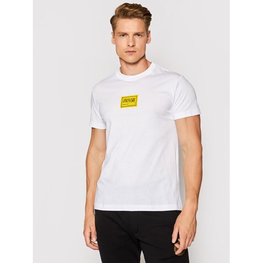 T-Shirt 71GAHT08 Biały Regular Fit M promocyjna cena MODIVO