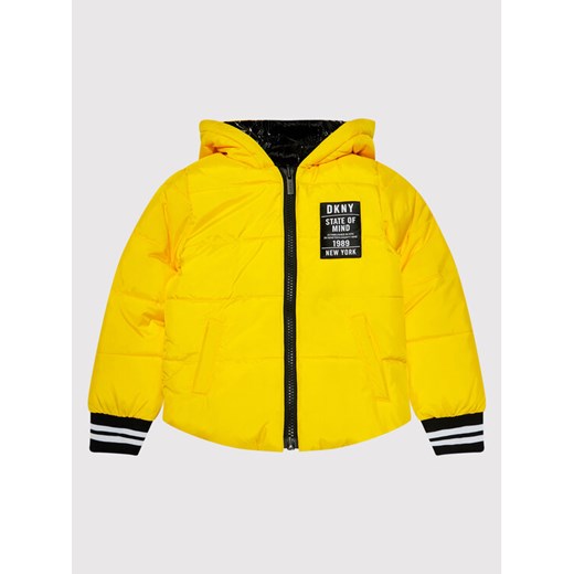 Kurtka puchowa D36642 D Żółty Regular Fit 16A okazja MODIVO