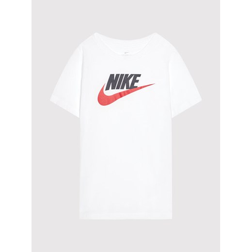 T-Shirt Sportswear AR5252 Biały Standard Fit Nike M wyprzedaż MODIVO