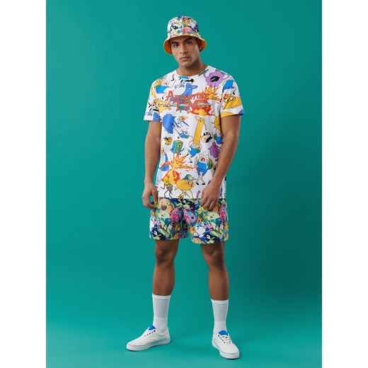 Cropp - Szorty kąpielowe Adventure Time - Niebieski Cropp M Cropp