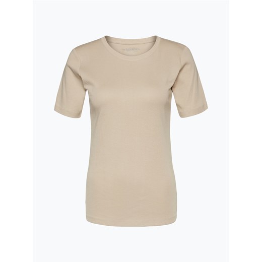 brookshire T-shirt damski Kobiety Bawełna écru jednolity ze sklepu vangraaf w kategorii Bluzki damskie - zdjęcie 134377552